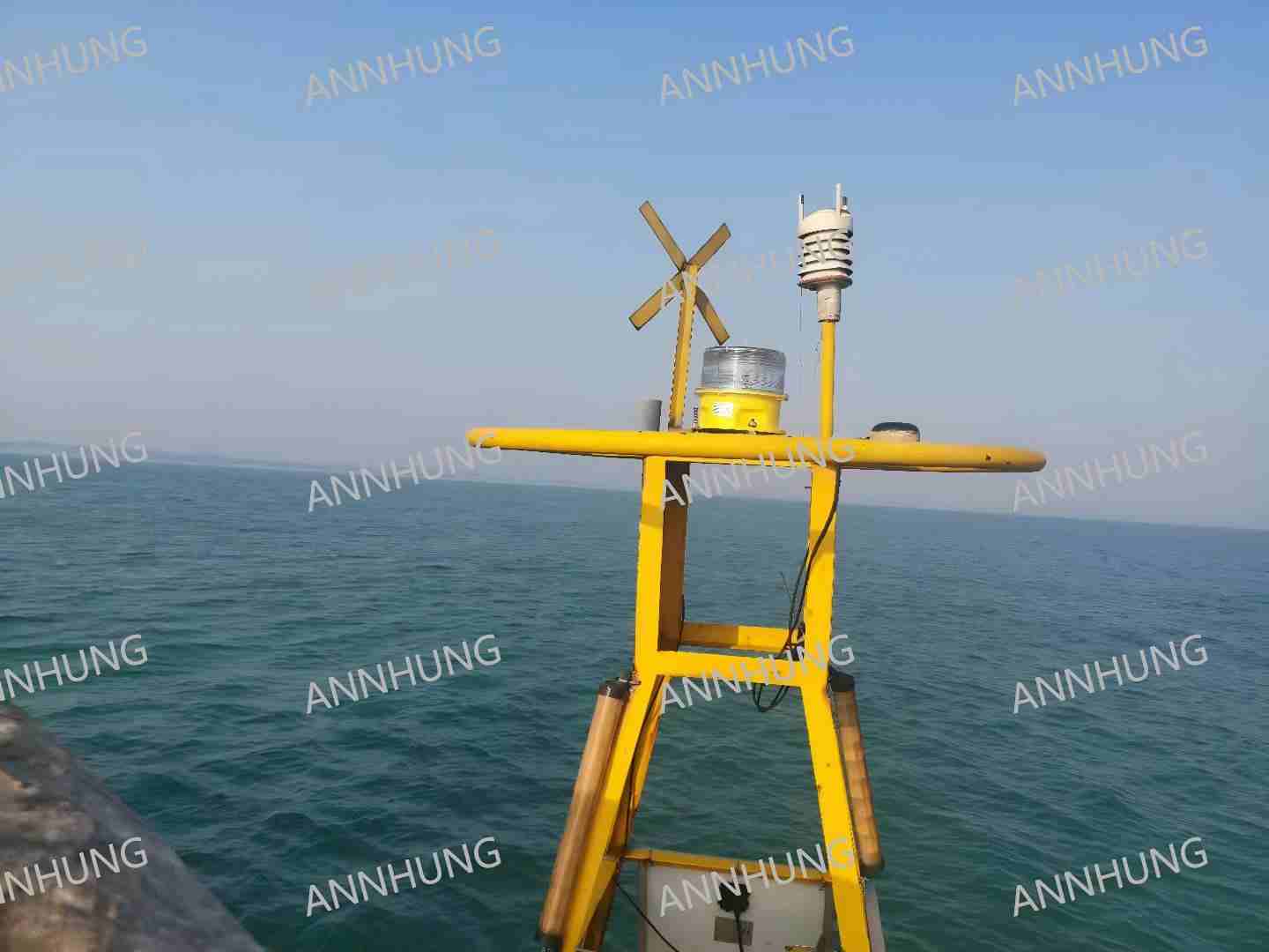 последний случай компании о Project Case Display of AH-LS-C1 Solar Marine Lantern 
