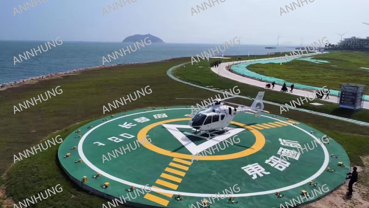 последний случай компании о Coastal Heliport Light Installation Case: ICAO-Compliant LED Helipad Lighting for Safe Night Landings