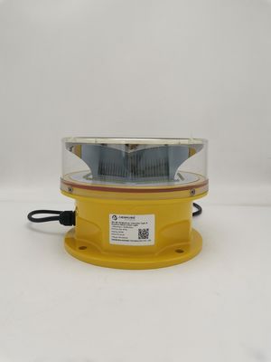 60FPM GPS Sync LED Aviation Obstruction Light с ультрафиолетовым поликарбонатом для предупреждения самолетов средней интенсивности